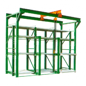 Drawer type mold holder